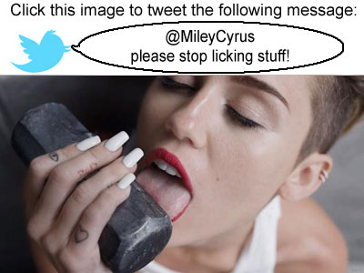 Click to Tweet Miley Cyrus