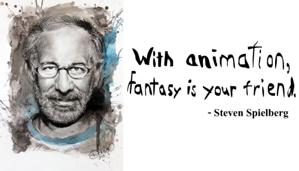 Steven Spielberg portrait